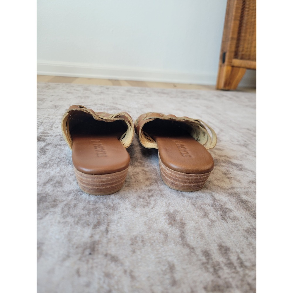 St. Agni Woven Leather Huarache Mules – EU 35 (US 5) | Quiet Luxury - Picture 6 of 6
